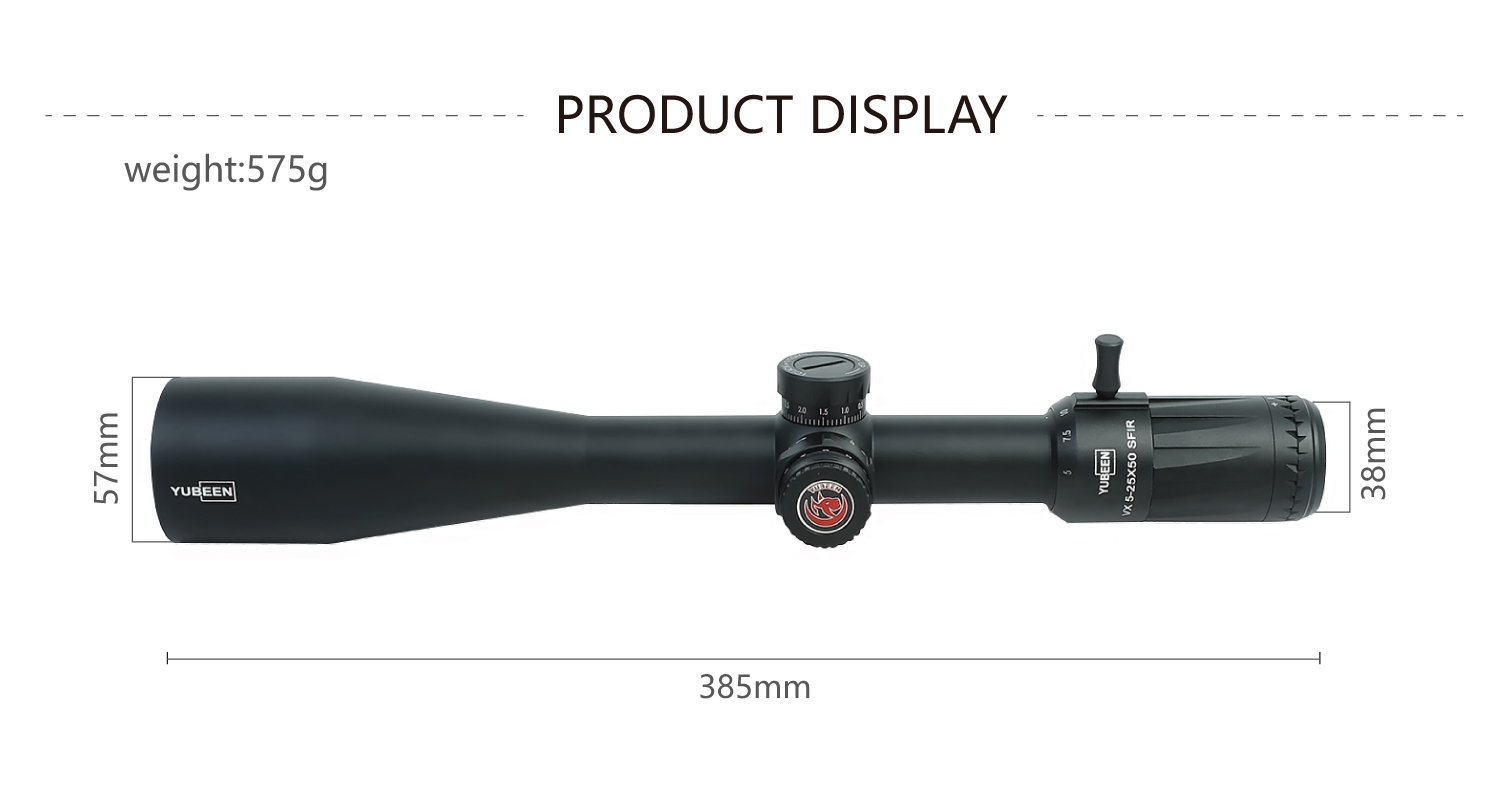 Rifle Optical Scope – VX5-25X50SFIR | YUBEEN